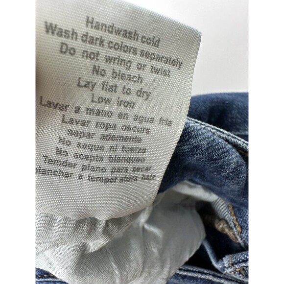 Judy Blue Womens Boyfriend Fit Jeans‎ Denim Blue Distressed Size 7/28 High Rise - Picture 9 of 10